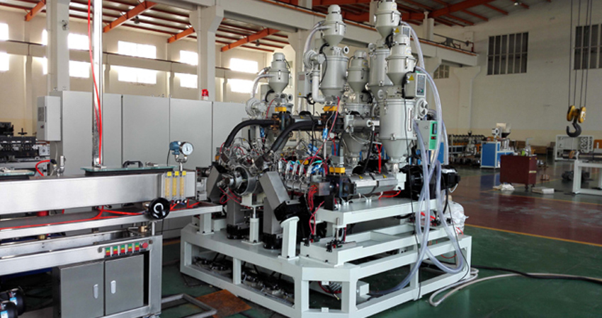 多层复合evoh阻氧pa尼龙管生产线|pa尼龙管挤出生产线